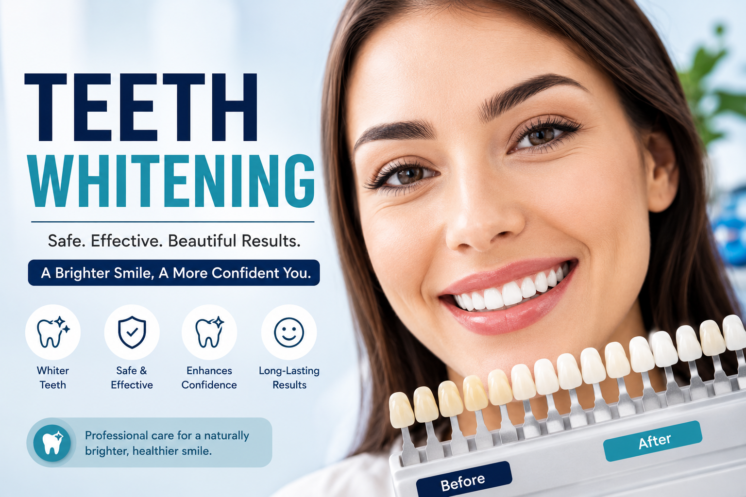 Teeth Whitening: Safe, Effective Ways to Achieve a Brighter Smile